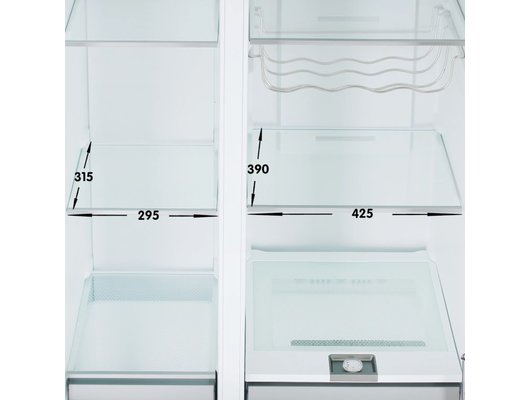 Холодильник MIDEA MDRS791MIE02 No Frost инверторный